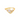rectangular zircon ring in gold vermeil with V-shape
