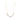 multi-colored gemstone fringe necklace in gold vermeil