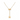 gold bow lariat necklace with adjustable drop
