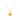 textured gold floral pendant with diamond accents