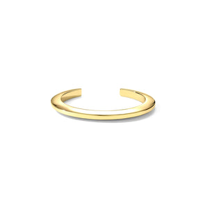 18K gold / white gold bangle