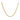zircon pendant necklace in 18K gold vermeil titanium steel, 44cm adjustable chain