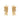barbed wire zircon drop earrings in 18K gold vermeil copper, 3.3cm geometric design