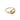 knot-shaped earrings in 18K gold and white gold vermeil copper, minimalist design