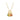 gold crown pendant necklace with multi-colored gemstones