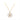mother of pearl starfish pendant necklace in gold